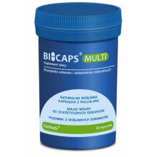 ForMeds Bicaps Multi kompleks witamin i składników mineralnych 60 kapsułek