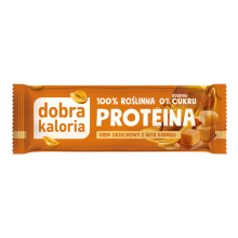 Dobra Kaloria Baton PROTEINA Krem orzechowy z nutą karmelu 42g