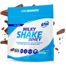 6PAK Milky Shake Whey 300g białko o smaku czekoladowym