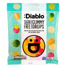 Diablo Sugar Free Gummy Drops  żelki bez cukru o smaku owocowym 75 g
