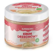 SUPERSONIC Krem Low Carb biała czekolada crunchy 250 g