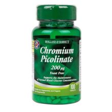 Holland & Barrett Chrom Pikolinian 200µg 100 tabletek