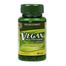 Holland & Barrett Multiwitaminy i Minerały Vegan 60 tabletek
