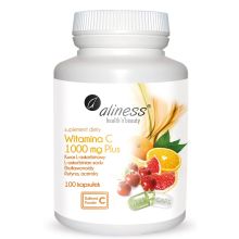 Aliness Witamina C 1000 mg plus 100 kapsułek