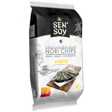 SEN SOY Chipsy Nori Klasyczne Bezglutenowe 4,5 g