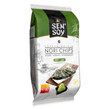 SEN SOY Chipsy Nori Wasabi Bezglutenowe 4,5 g