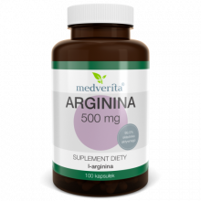 Medverita Arginina 500 mg 100 kapsułek