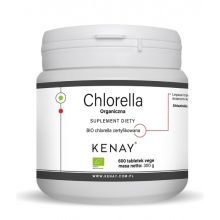 Kenay Chlorella Organiczna 600 tabletek