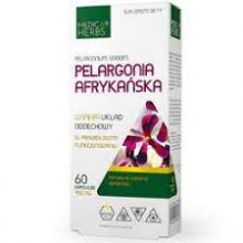 Medica Herbs Pelargonia Afrykańska 60 kapsułek