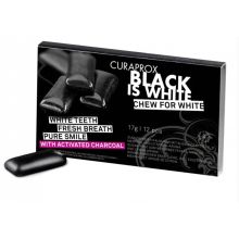Curaprox Black-is-white gumy do żucia 12 sztuk