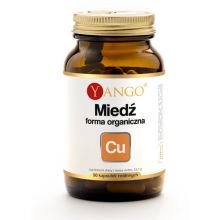 Yango Miedź forma organiczna 90 kapsułek