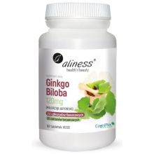 Aliness Ginkgo Biloba 120 mg 60 tabletek