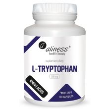 Aliness L-Tryptophan 500 mg 100 kapsułek wegańskich