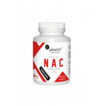 Aliness NAC N-Acetyl-L-Cysteina 490 mg 100 kapsułek wegańskich