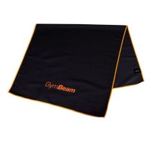 GymBeam SZYBKOSCHNĄCY ręcznik sport Black/Orange