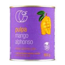 QF Pulpa z mango Alphonso bez dodatku cukru 850 g