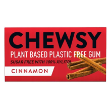 Chewsy Gumy do żucia o smaku cynamonowym z ksylitolem 15 g (10 gum)