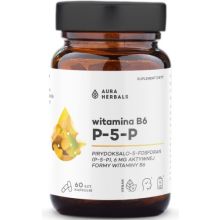 Aura Herbals Witamina B6 P-5-P 6 mg 60 kapsułek