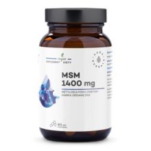 Aura Herbals MSM 1400 mg siarka organiczna 60 kapsułek