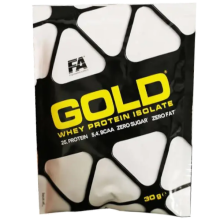 FA Gold Whey Protein Isolate 30g o smaku czekoladowym