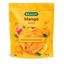 Bakalland Mango suszone plastry 70 g