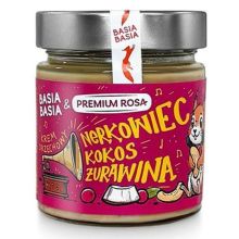 Alpi BasiaBasia & Premium Rosa Krem Orzechowy Nerkowiec Kokos Żurawina 195g
