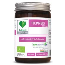 BeOrganic by Aliness Folian BIO 600 µg 100 tabletek