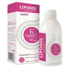 Liposol by Aliness Liposomalna Witamina K2 (Vita MK7) 100 uq 250 ml