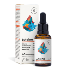 Aura Herbals Luteina + Witamina A + DHA + Zeaksantyna 30 ml