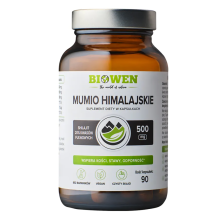 Biowen Mumio himalajskie Shilajit 586 mg 90 kapsułek