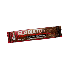 Olimp Baton Wysokobiałkowy Gladiator 60g o smaku malinowym