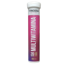 Triggy Multiwitamina 20 tabletek musujących o smaku truskawkowym