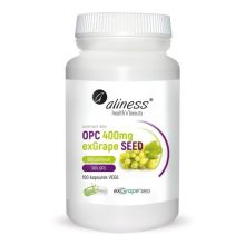 Aliness OPC Ekstrakt z pestek winogron 400 mg 100 kapsułek