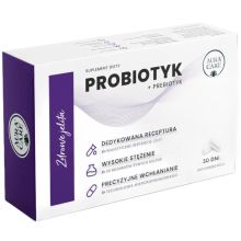 Aura Care Zdrowe Jelita Probiotyk + prebiotyk 38 mld CFU 30 kapsułek