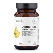 Aura Herbals Kurkuma + piperyna 60 kapsułek