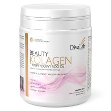 DivaLab Beauty Kolagen Tripeptydy wołowe 500 Da śluz ślimaka NAD+ Q10 250 g
