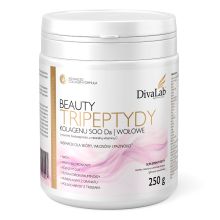 DivaLab Beauty Tripeptydy Kolagenu 500 Da wołowe punikalagina NAD+ Q10 250g