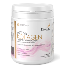 DivaLab Kolagen Tripeptydy wołowe 500 Da z naturalną witaminą C 250 g