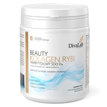 DivaLab Beauty Tripeptydy Kolagenu 500 Da rybie punikalagina NAD+ Q10 250 g