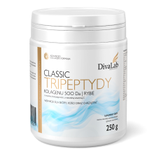 DivaLab Kolagen Tripeptydy rybie 500 Da z naturalną witaminą C 250 g