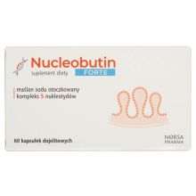 Norsa Pharma Nucleobutin Forte 60 kapsułek