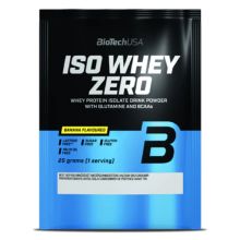 BioTech USA Iso Whey 25g lactose reduced o smaku bananowym