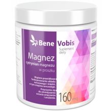 Bene Vobis Magnez (cytrynian magnezu) w proszu 500g