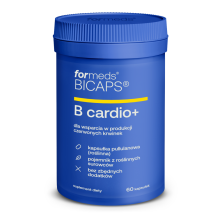 ForMeds Bicaps B Cardio + 60 kapsułek wegańskich