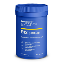 ForMeds Bicaps B12 witamina B12 60 kapsułek wegańskich