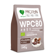 BeOrganic by Aliness Białko serwatkowe WPC 80 Kakao BIO 345 g