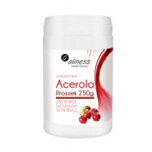 Aliness Acerola 250 g w proszku naturalna witamina C