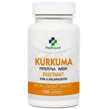MedFuture Kurkuma ekstrakt 2500mg 120 tabletek