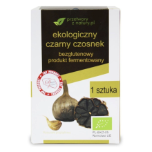 Przetwory Z Natury Czarny Czosnek Bezglutenowy BIO 1 sztuka
