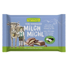 Rapunzel Czekolada Mleczna Z Nadzieniem Mlecznym Dla Dzieci BIO 100 g